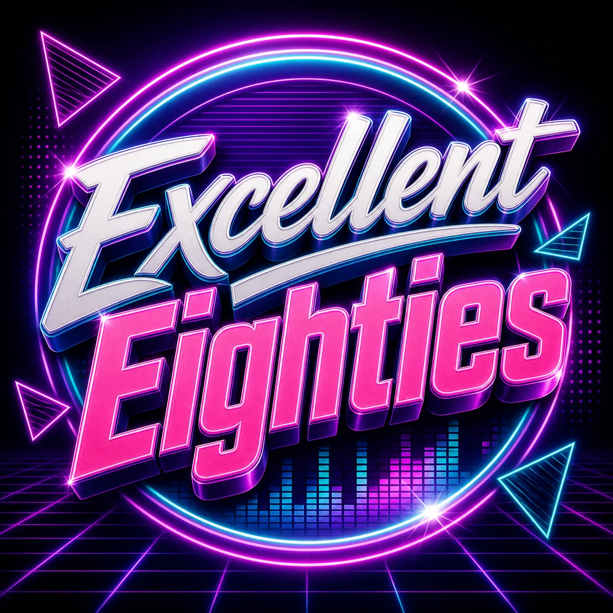 Excellent Eighties station artwork