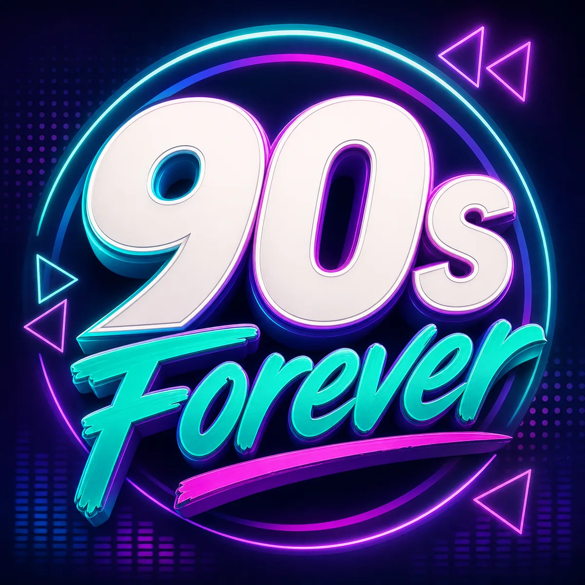 90s Forever station artwork